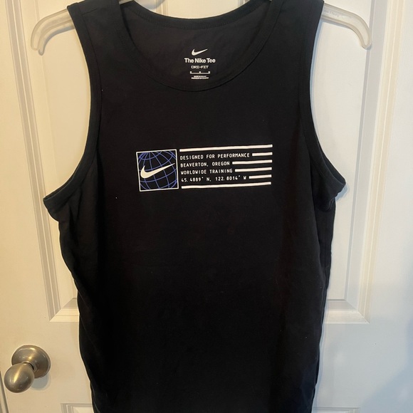 Nike Other - Nike Men’s Black Graphic Tank Top